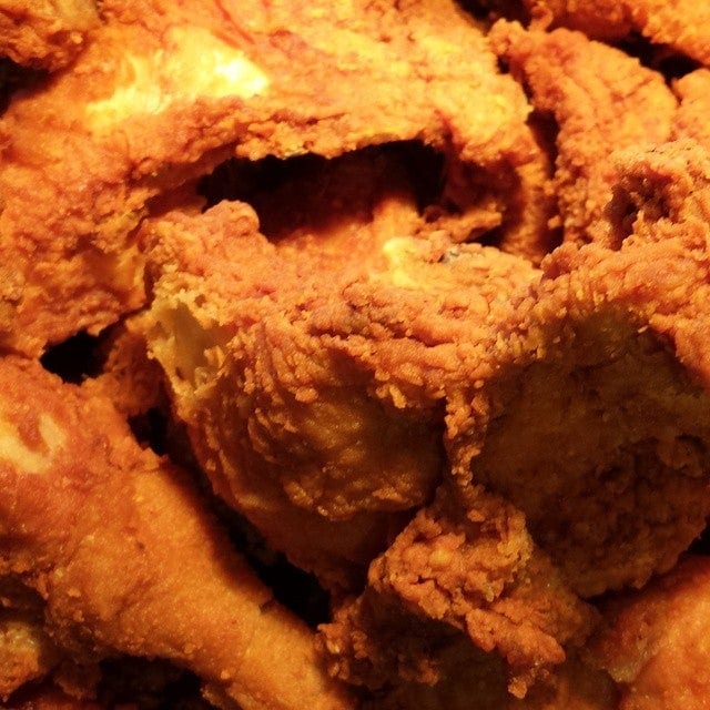 Fried Chicken (Dark) - 1 Piece.