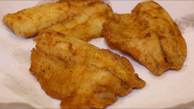 Tilapia Dinner w/3 sides.