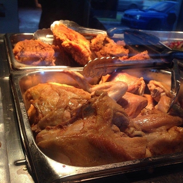 Baked Chicken (Dark) - 1 Piece.