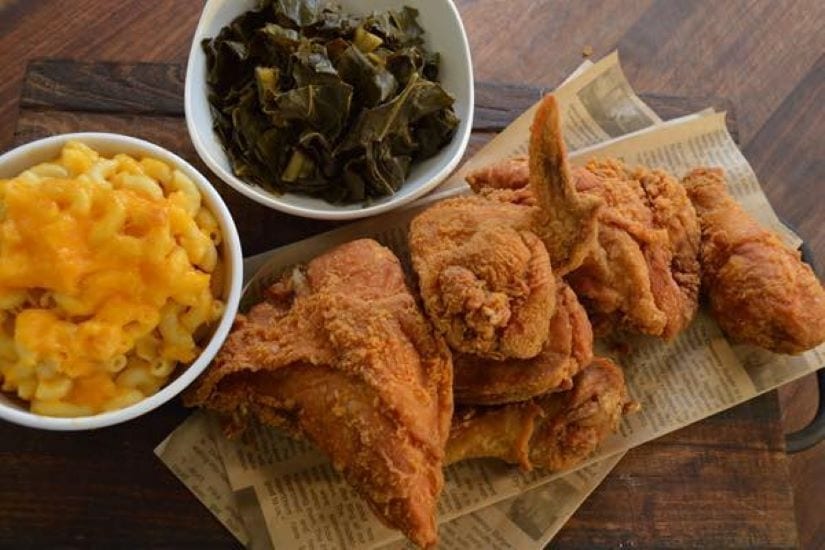 Fried Chicken w/ 3 sides.