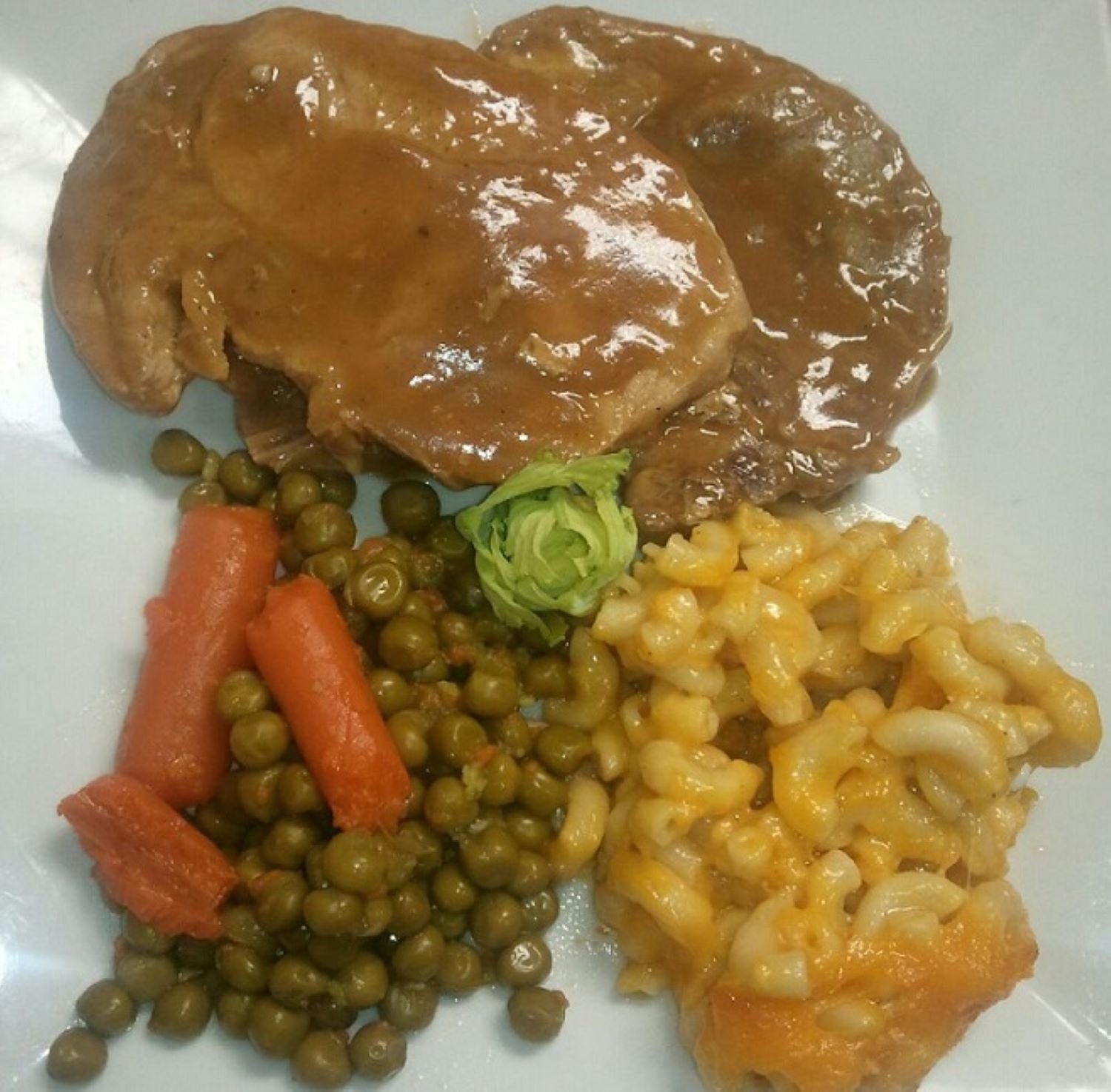 Wednesday Lunch Special - Pork Chops.