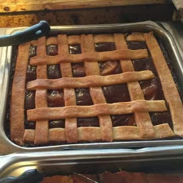 Peach Cobbler.